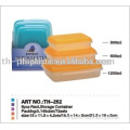 Rectangular Shape and Different size pp food container